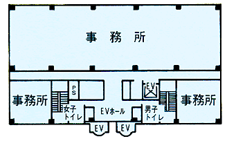 基準階平面図(4~7F)
